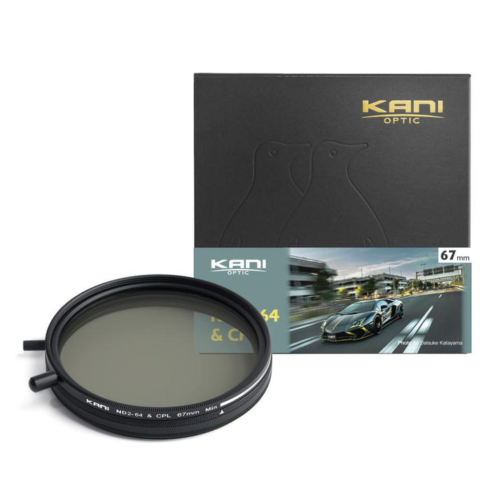 KANI 可変ND 2-64 + CPL (67mm)