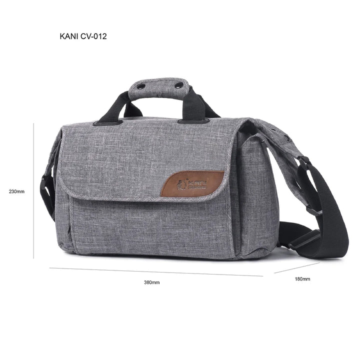 KANI CV-012 Gray (7L) Shoulder Bag