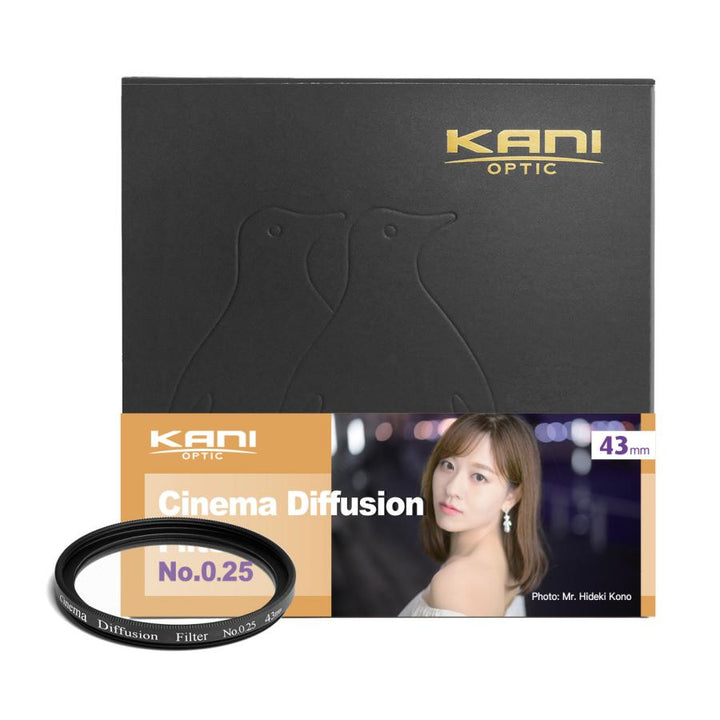 KANI Cinema Diffusion Filter (Black Mist) No.0.25 43mm