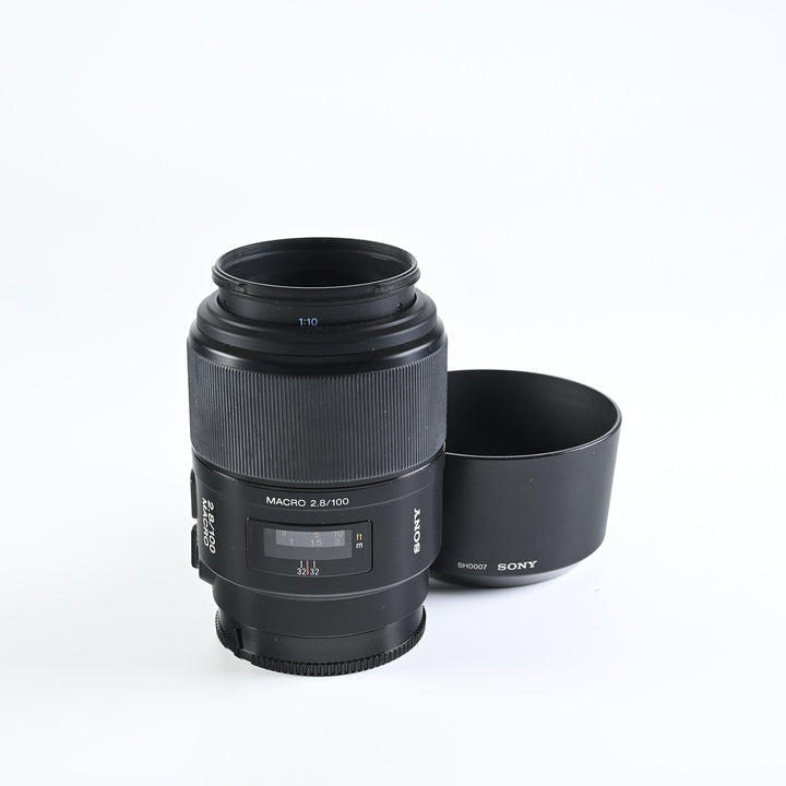 Used SONY 100mm F2.8 Macro A-Mount (Standard Condition)