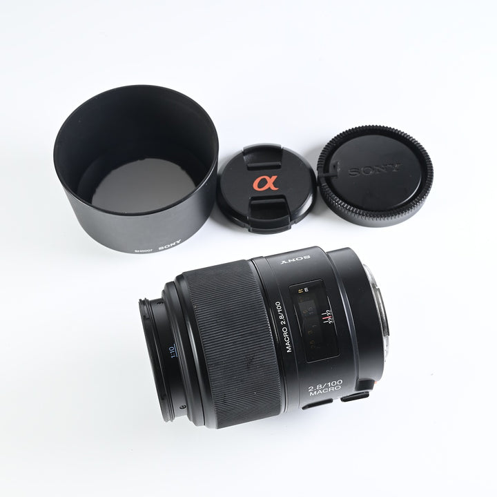 Used SONY 100mm F2.8 Macro A-Mount (Standard Condition)