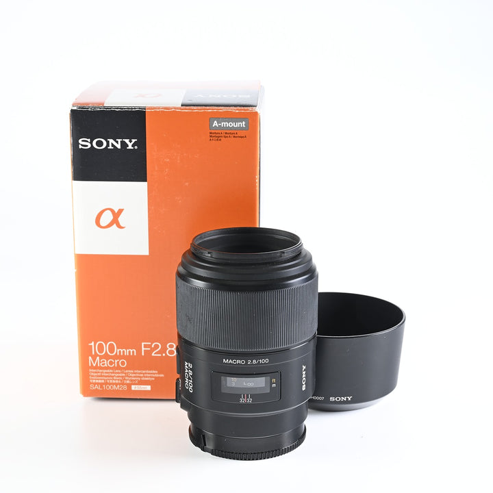 Used SONY 100mm F2.8 Macro A-Mount (Standard Condition)