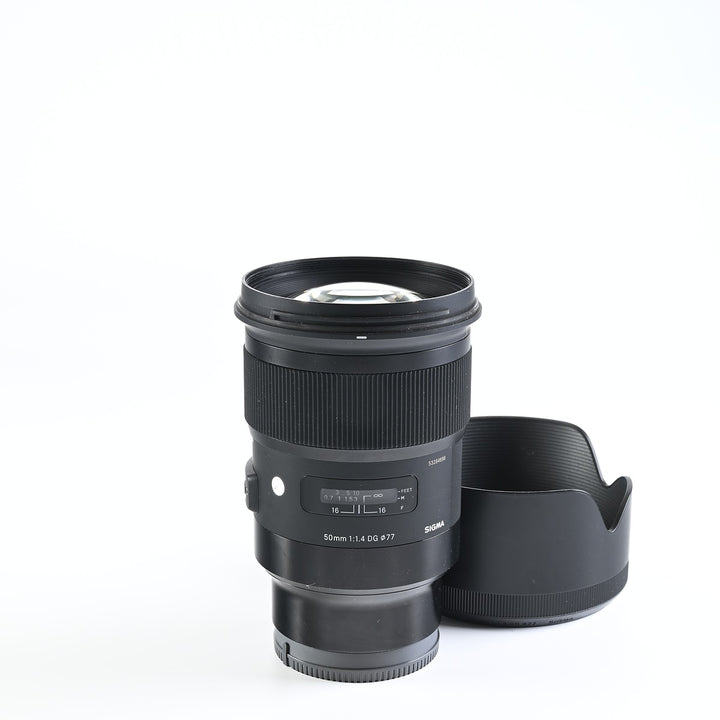 Used SIGMA 50mm F1.4 DG HSM | Art (Sony E-Mount, Standard Condition)