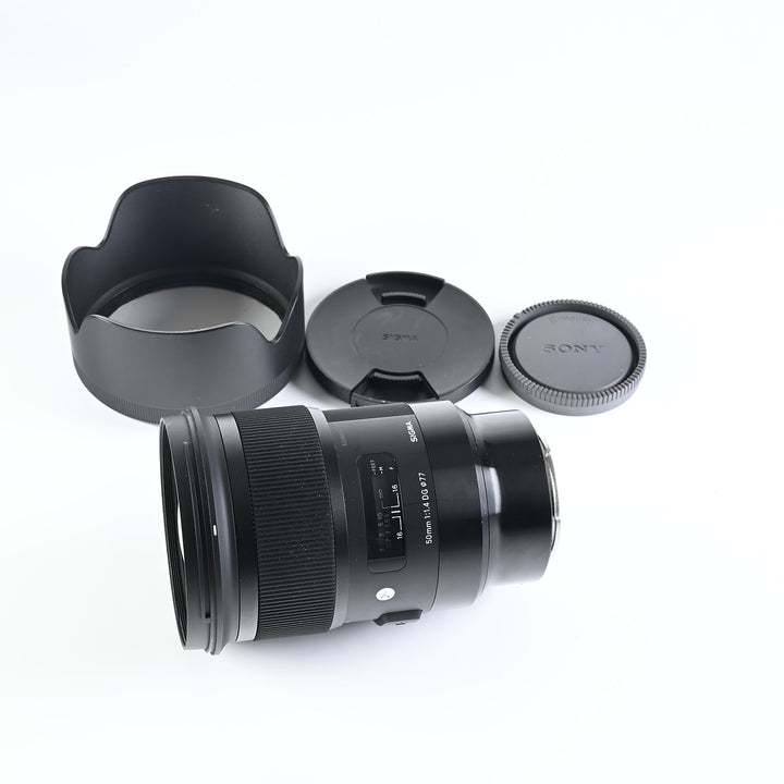 Used SIGMA 50mm F1.4 DG HSM | Art (Sony E-Mount, Standard Condition)