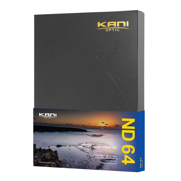 KANI ND64 filter for Videography (4"X5.65")
