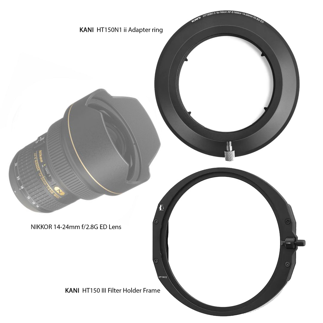 KANI HT150 III Filter Holder for NIKKOR 14-24mm f/2.8G ED