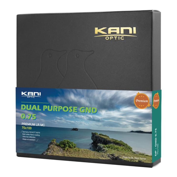 KANI プレミアム LR MC デュアルパーパス GND 0.75 フィルター (75mm x 100mm)