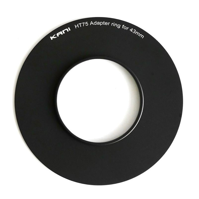 KANI アダプターステップアップリング(43mmから75mm)
