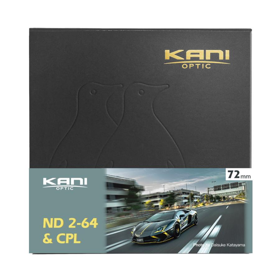 KANI Variable ND 2-64 + CPL (72mm)