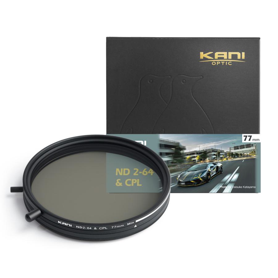 KANI Variable ND 2-64 + CPL (77mm)