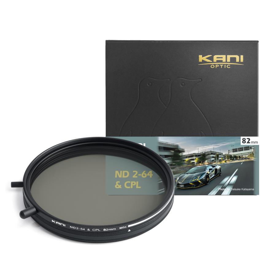 KANI Variable ND 2-64 +CPL (82mm) – Kanifilterglobal
