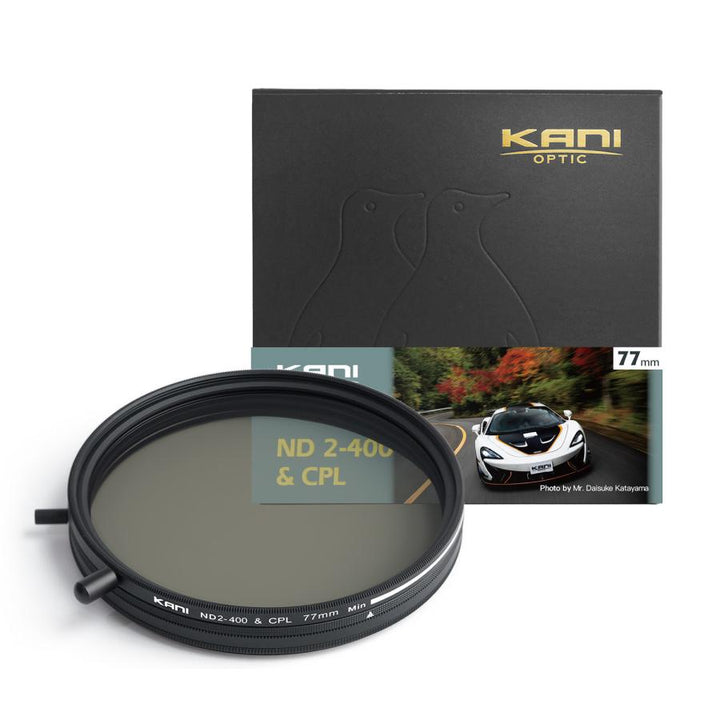 KANI Variable ND 2-400 + CPL (77mm)