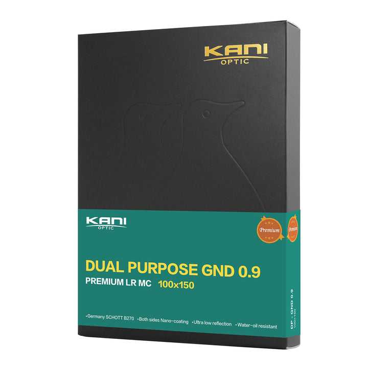 KANI プレミアム LR MC デュアルパーパス GND 0.9 フィルター (100mm x 150mm)