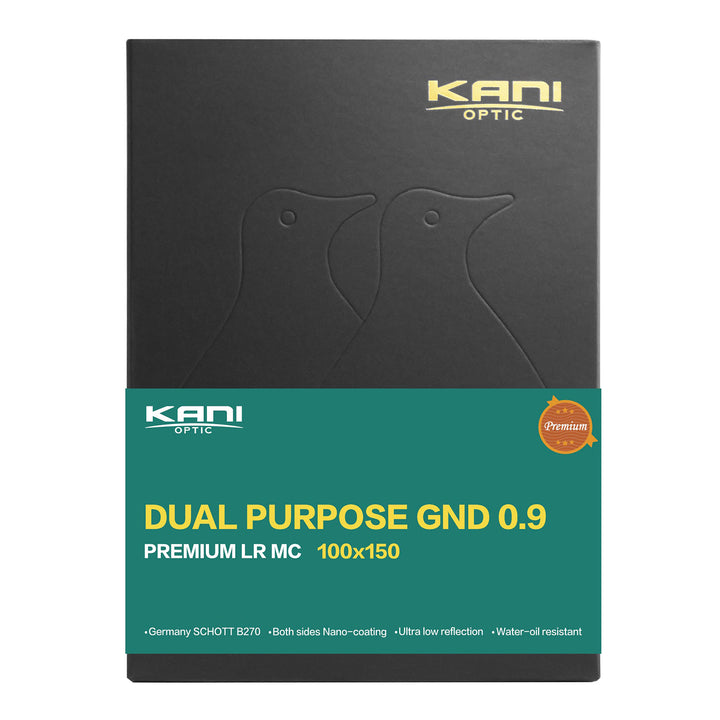 KANI プレミアム LR MC デュアルパーパス GND 0.9 フィルター (100mm x 150mm)