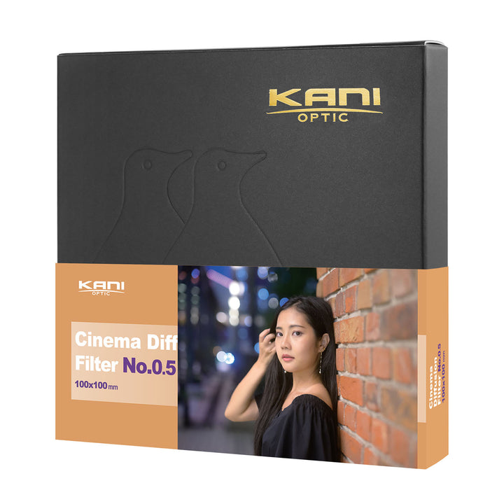 KANI Cinema Diffusion Filter  (Black Mist) No.0.5(100x100mm)