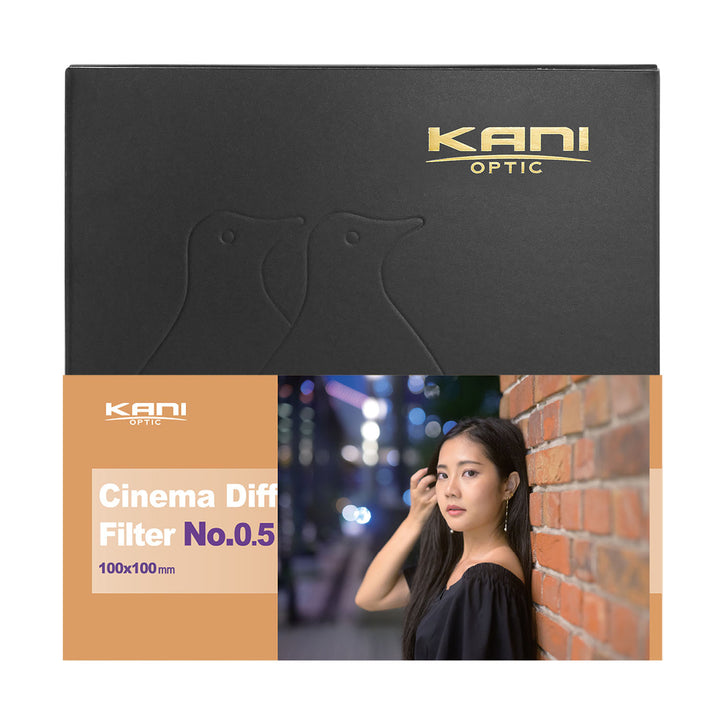 KANI Cinema Diffusion Filter  (Black Mist) No.0.5(100x100mm)