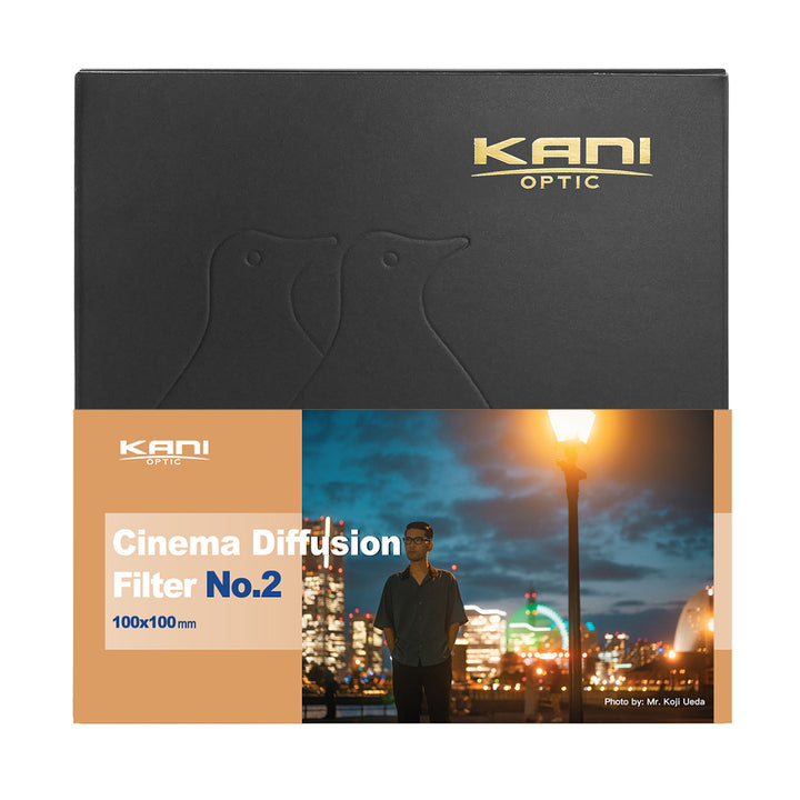KANI Cinema Diffusion Filter(Black Mist)  No.2 (100x100mm)