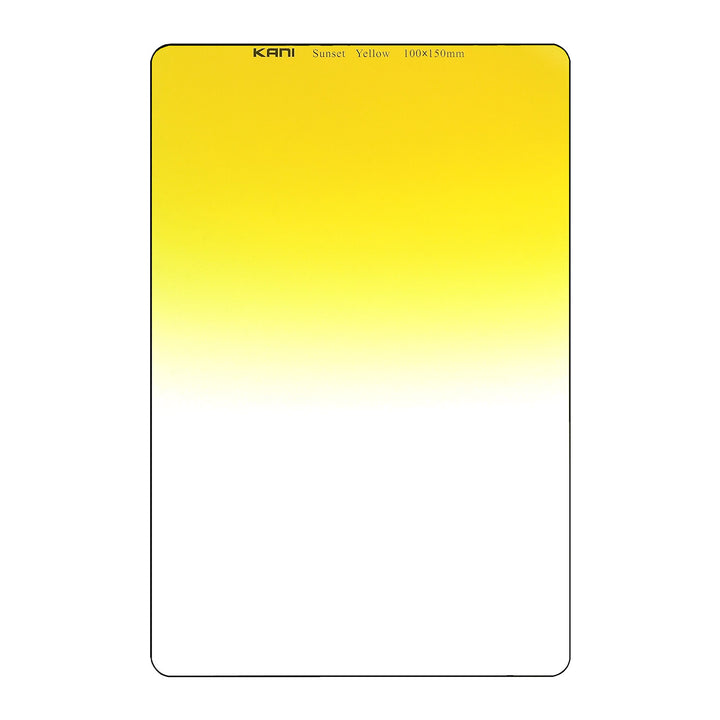 KANI Sunset Yellow Graduated Filter (100x150mm)