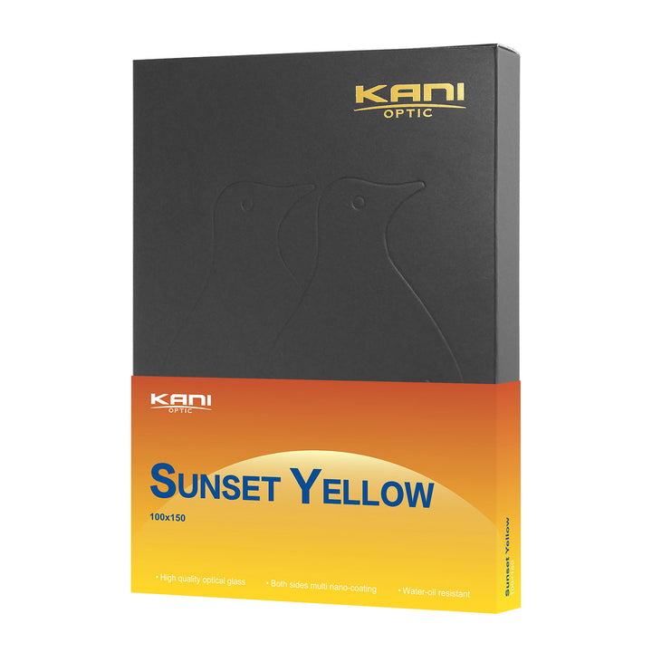 KANI Sunset Yellow Graduated Filter (100x150mm)