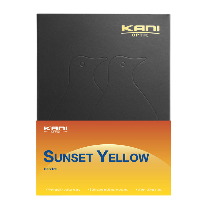 KANI Sunset Yellow Graduated Filter (100x150mm)