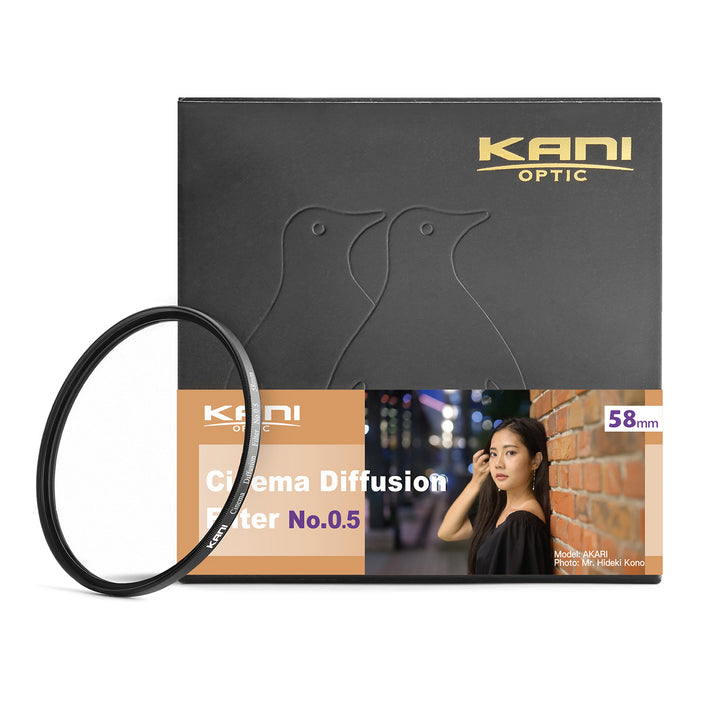 KANI シネマディフュージョンフィルター(ブラックミスト) No.0.5 (58mm)