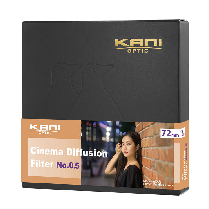 KANI シネマディフュージョンフィルター(ブラックミスト) No.0.5(72mm)