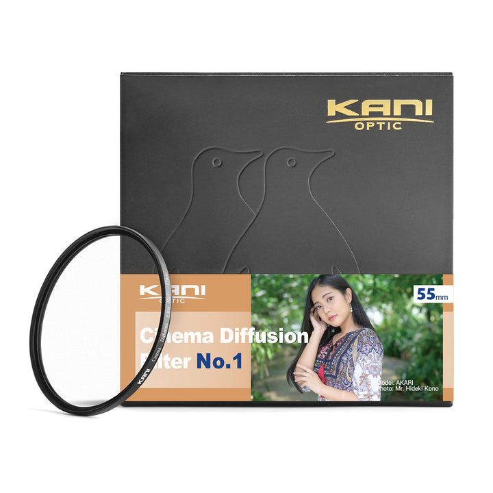 KANI Cinema Diffusion Filter(Black Mist) No.1 (55mm)