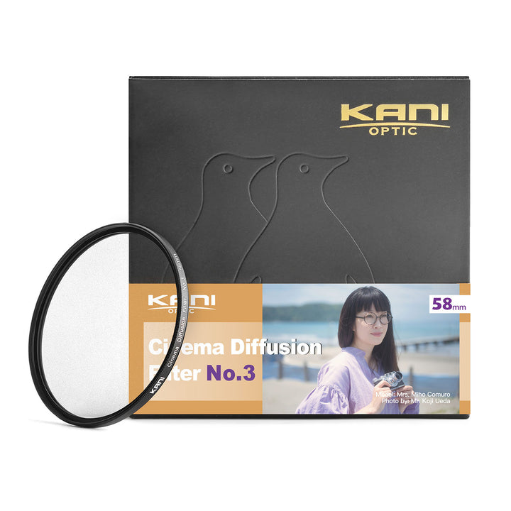 KANI Cinema Diffusion Filter(Black Mist) No.3 (58mm)