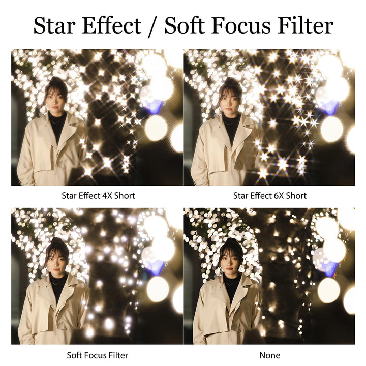 KANI Magnetic Star Effect 4X Short + Adapter Set 82mm