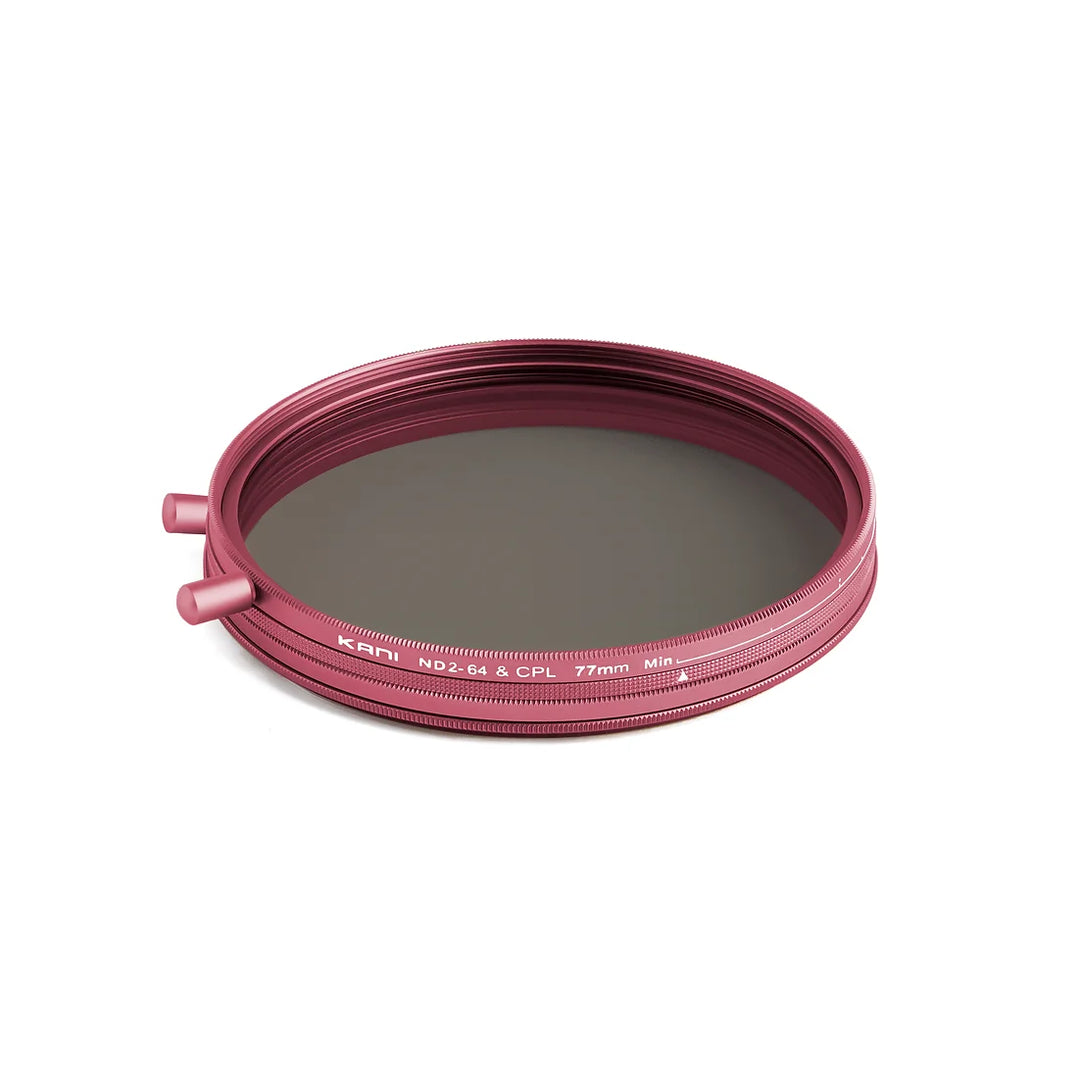 KANI Variable ND2-64 + CPL 77mm (Pink)