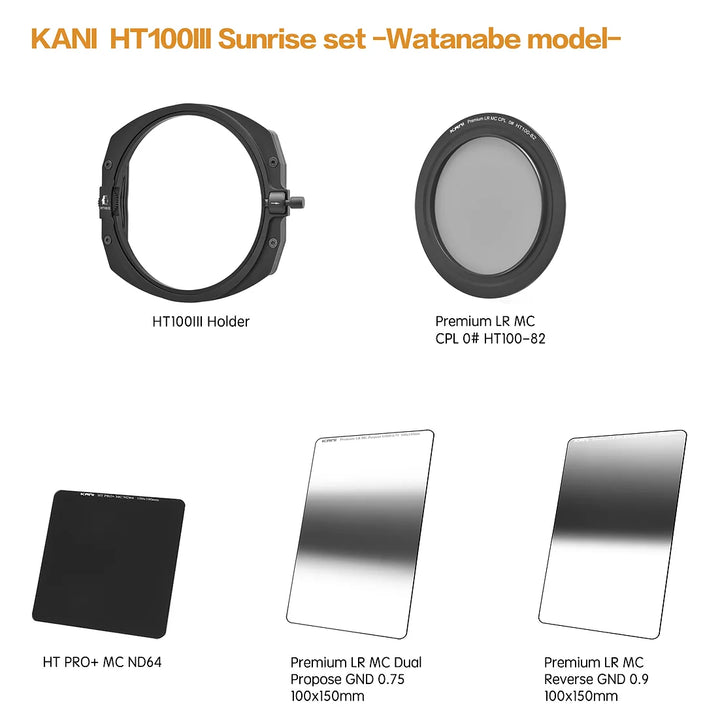 KANI HT100 III Sunrise set  (Watanabe model)