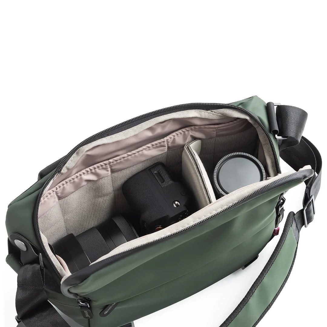 KANI TP-060M Green (6.4L) Water-repellent Shoulder Bag