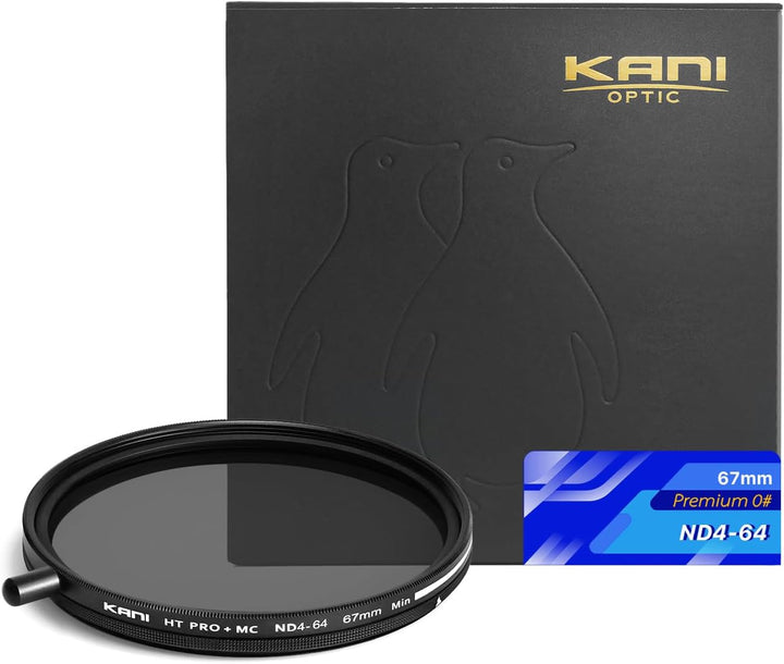 KANI Variable ND4–64 Filter 67mm (Premium 0# )