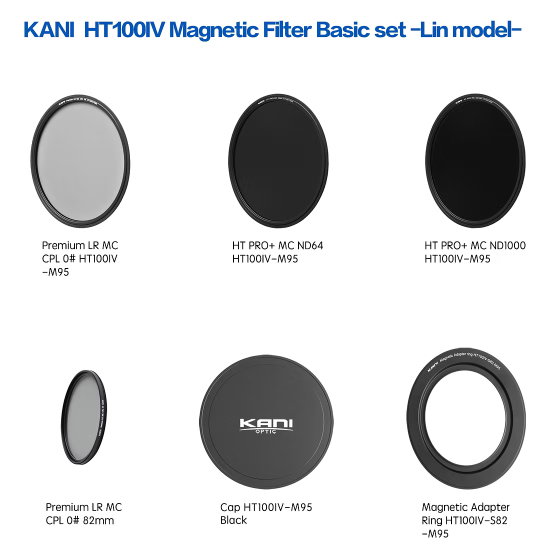 KANI HT100IV Magnetic Filter Basic set -Lin model