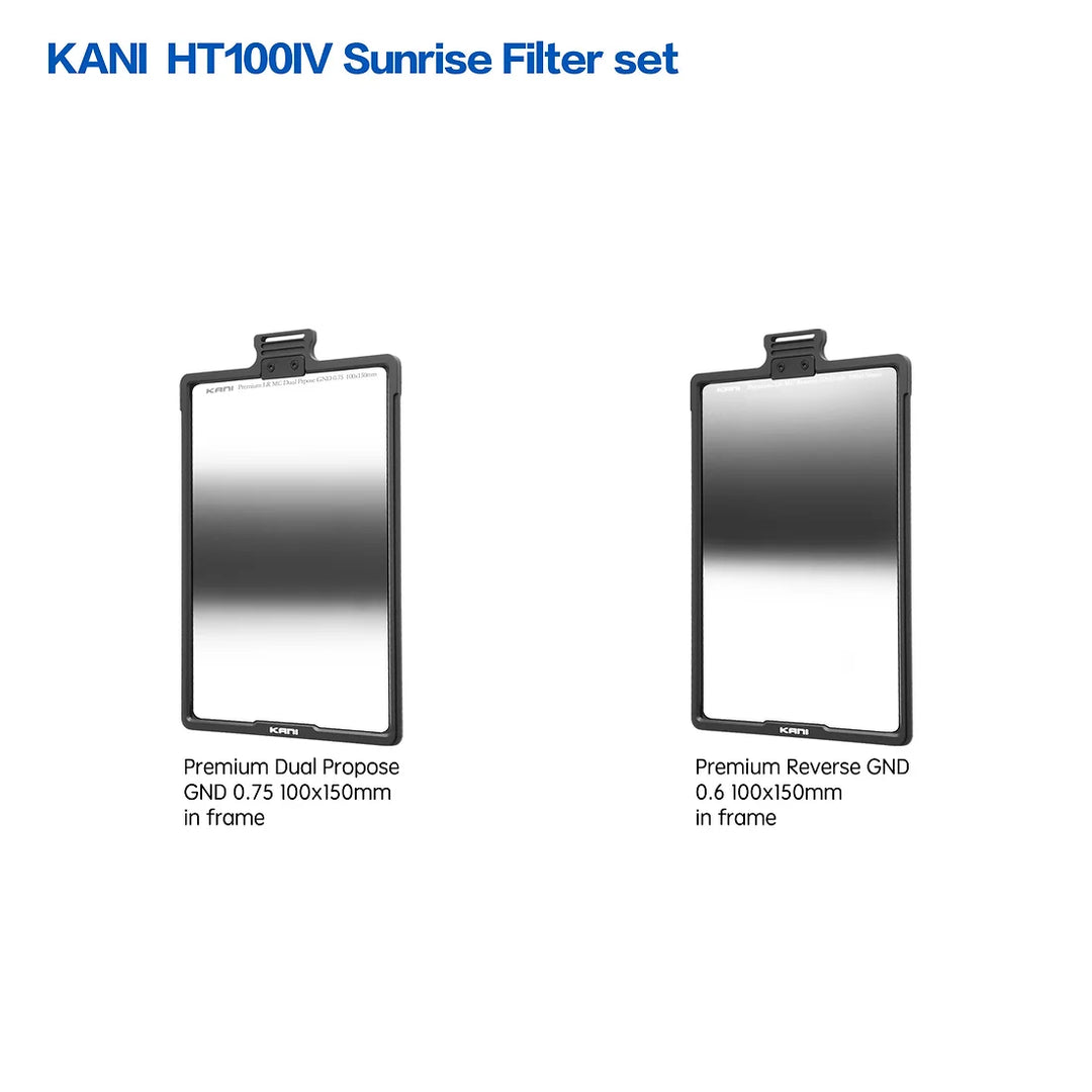 KANI HT100 IV Sunrise Filter Set (with Frame)