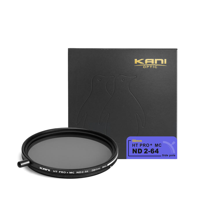KANI Variable ND Filter (ND2-64 / ND2-400 / ND64-1000)