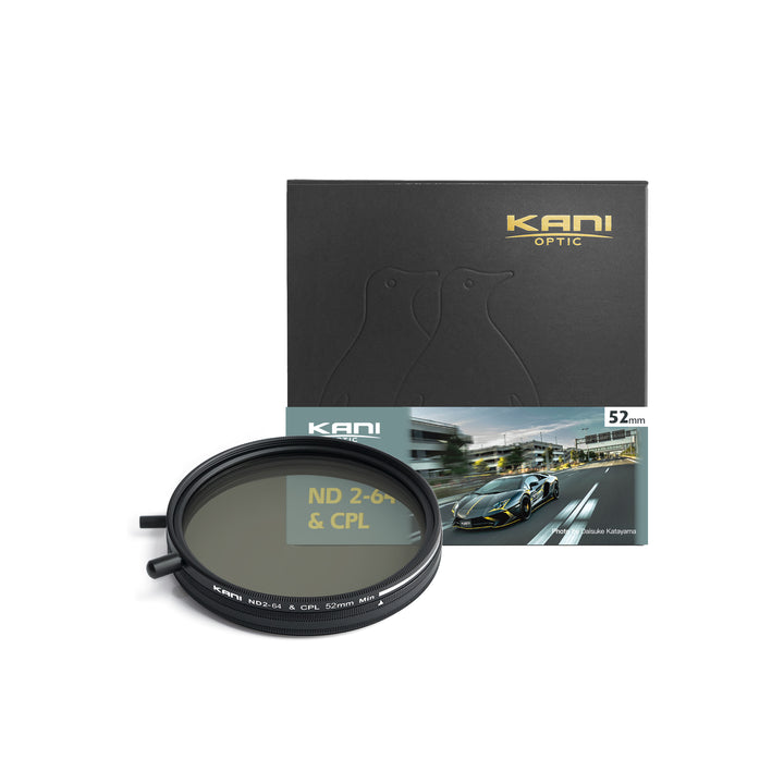 KANI Variable ND + CPL Filter (VND2-64 / VND2-400)
