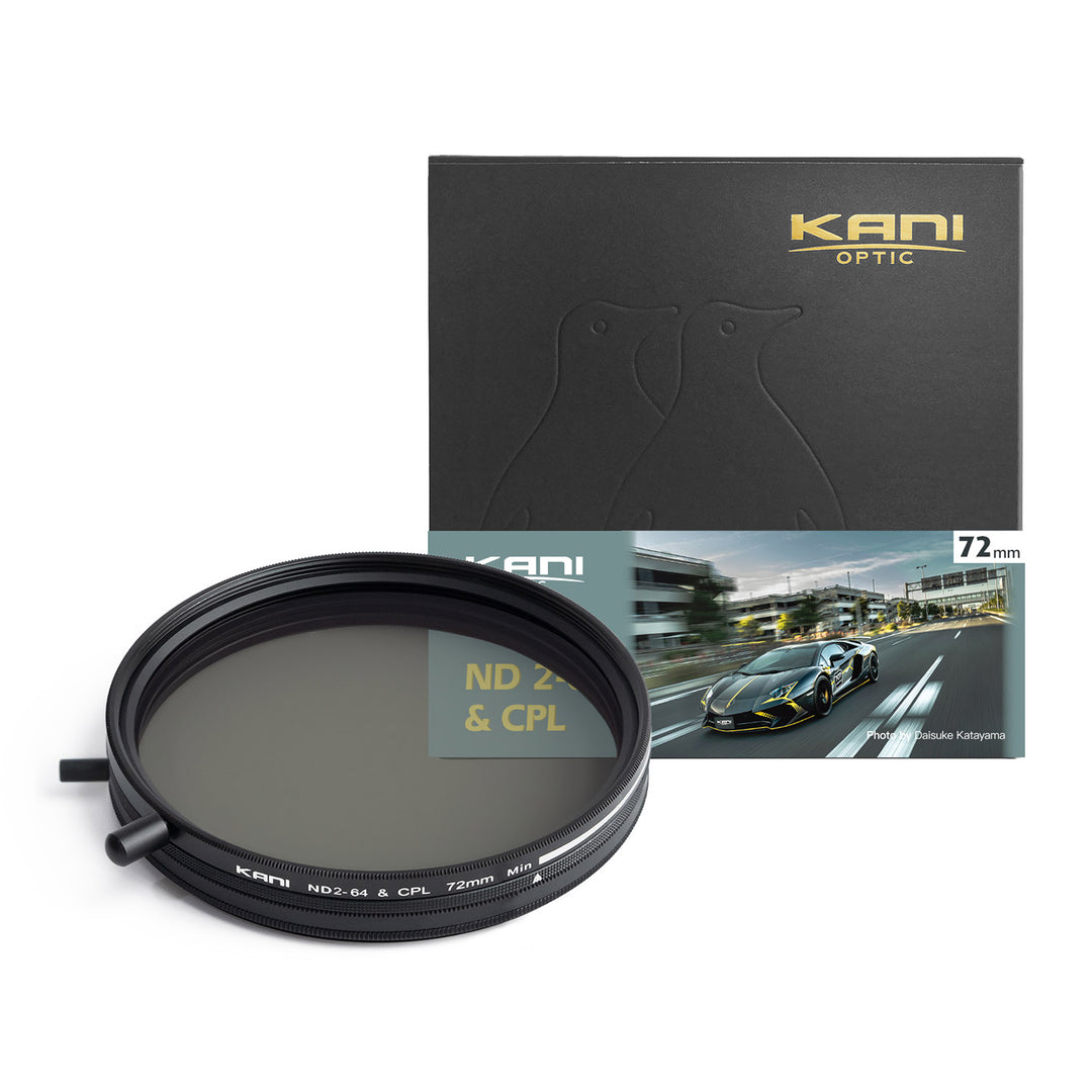 KANI Variable ND + CPL Filter (VND2-64 / VND2-400)