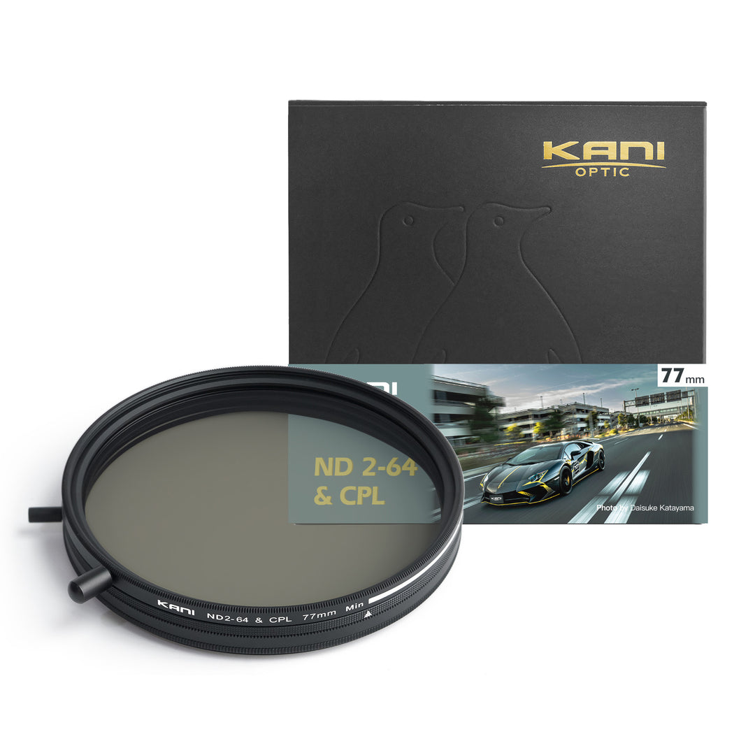 KANI Variable ND + CPL Filter (VND2-64 / VND2-400)