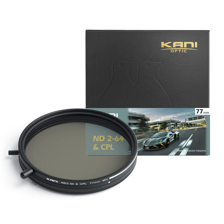 KANI Variable ND + CPL Filter (VND2-64 / VND2-400)