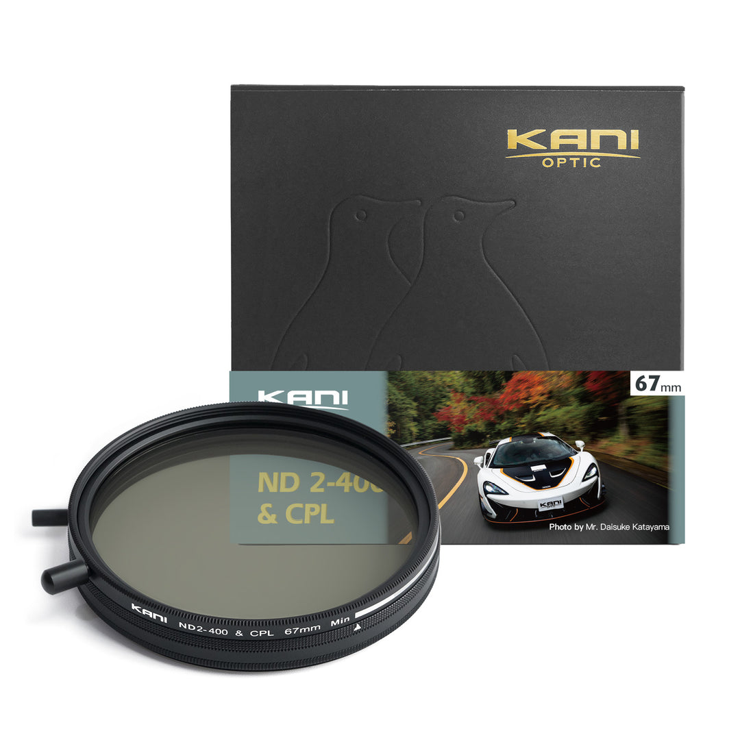 KANI Variable ND + CPL Filter (VND2-64 / VND2-400)