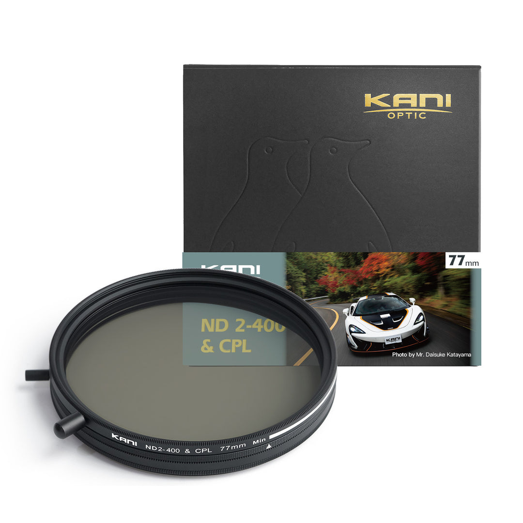 KANI Variable ND + CPL Filter (VND2-64 / VND2-400)