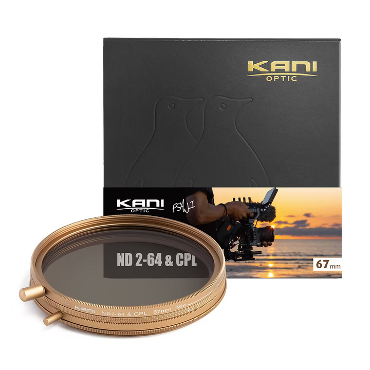 KANI FSAWI Variable ND + CPL  Filter (VND2-64 / VND2-128)