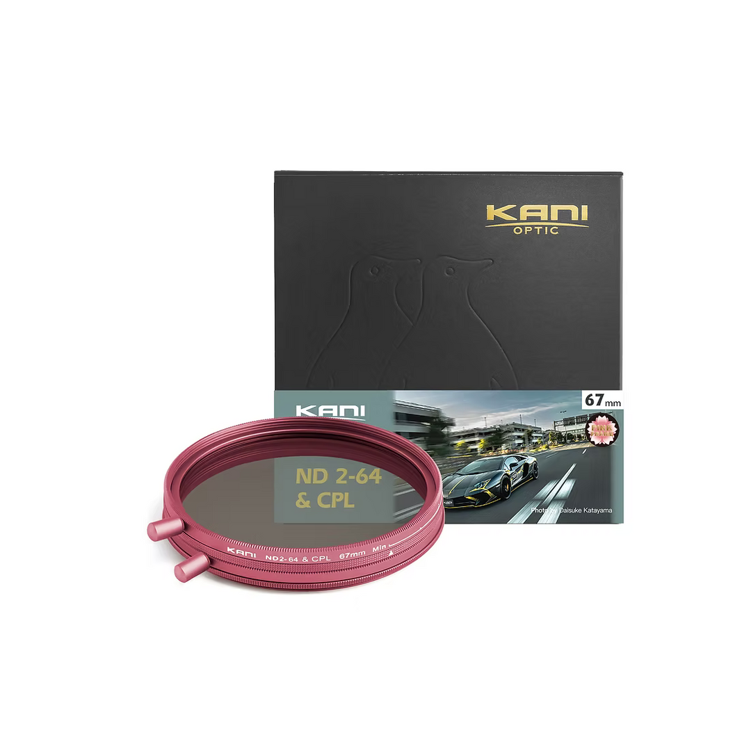 KANI Variable ND + CPL Filter (VND2-64 / VND2-400)