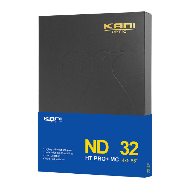 KANI Cinema ND Filter 4x5.65” ND16 / ND32 / ND64 Matte Box Filter