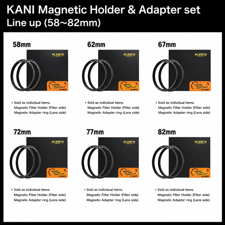 KANI Magnetic Holder S58-M58 (Filter side)