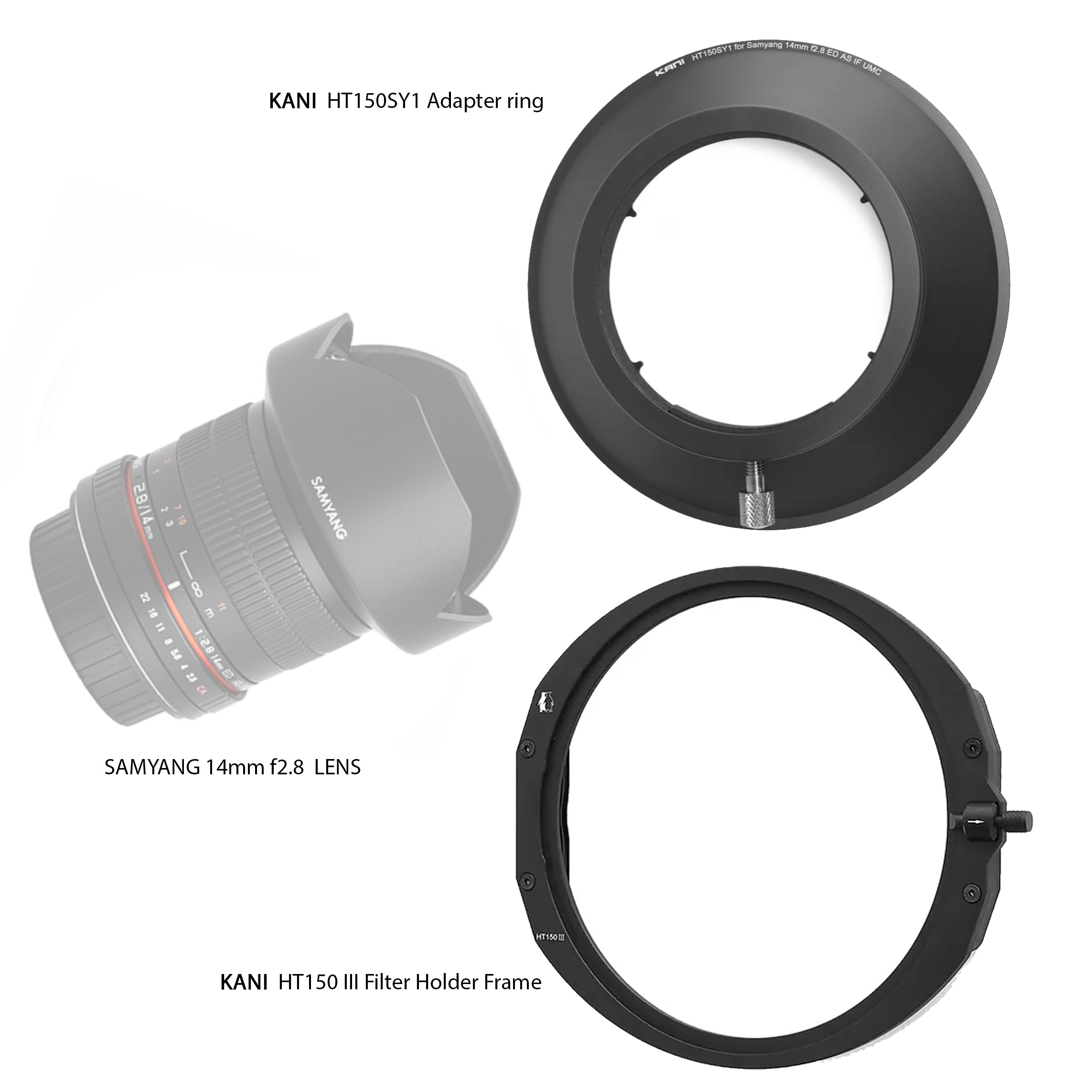 Holder System for SAMYANG 14mm f2.8 – Kanifilterglobal