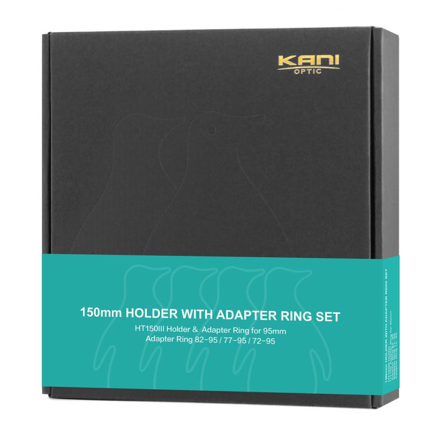 HTIII 150mm filter holder + Adapter ring set – Kanifilterglobal