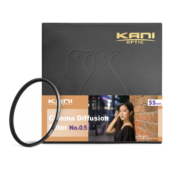 KANI Cinema Diffusion Filter(Black Mist) No. 0.5 ( 55mm )