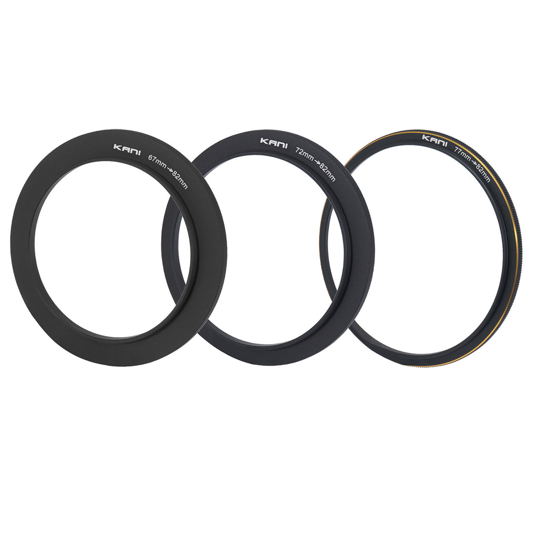 Step-Up Rings for HT3 100mm holder ( 67/72/77-82mm )